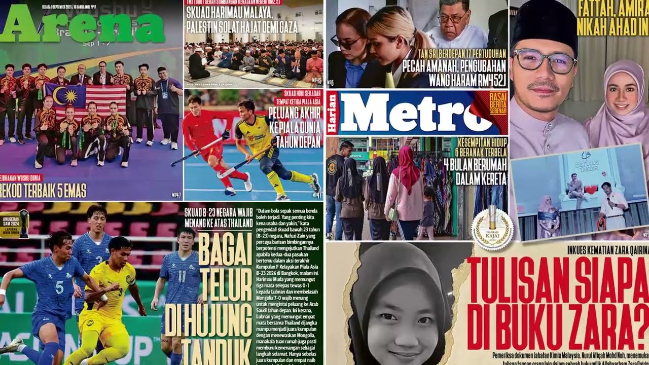 Harian Metro 9 September 2025
