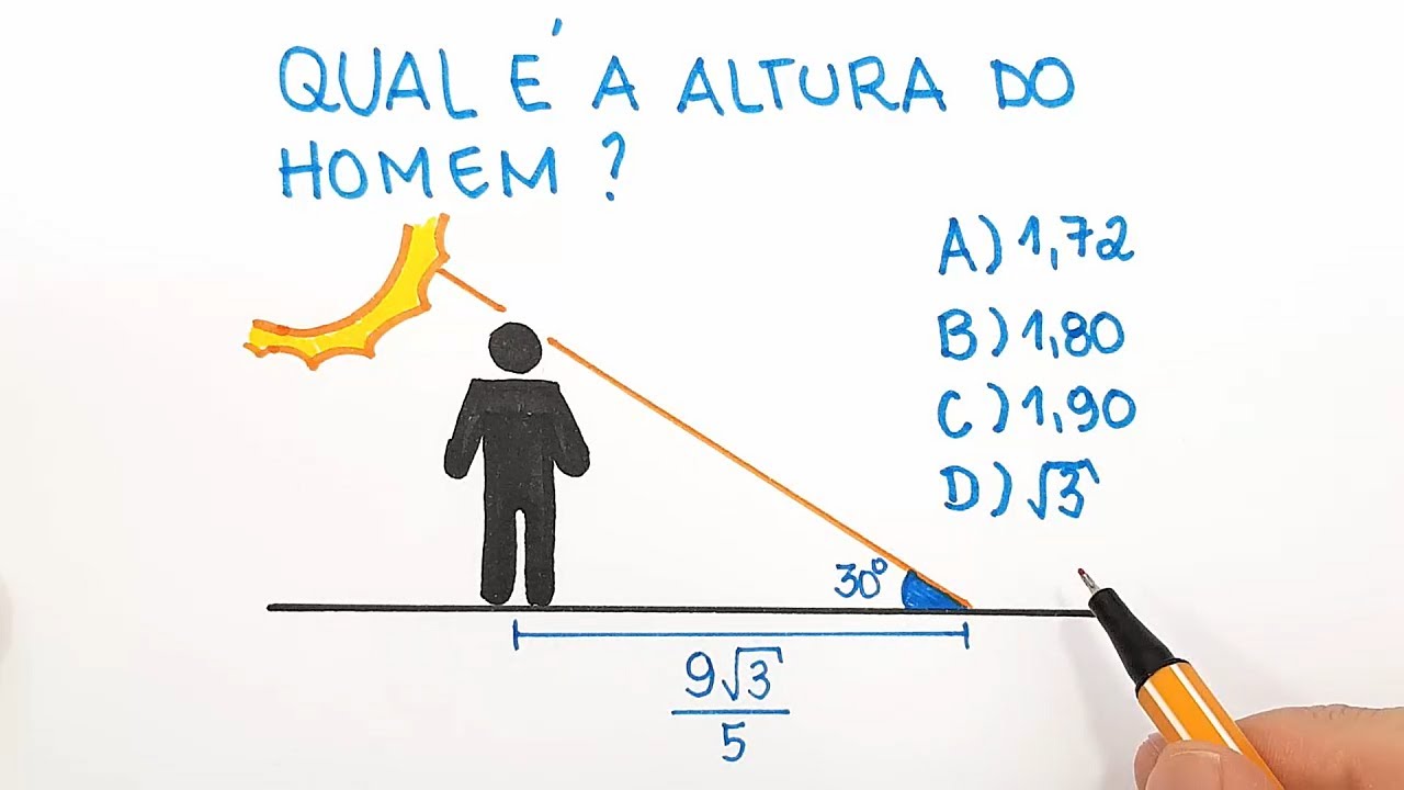 🔥 HELP MATEMÁTICA BÁSICA - Desafios - Triângulo Trigonometria #18 🔥