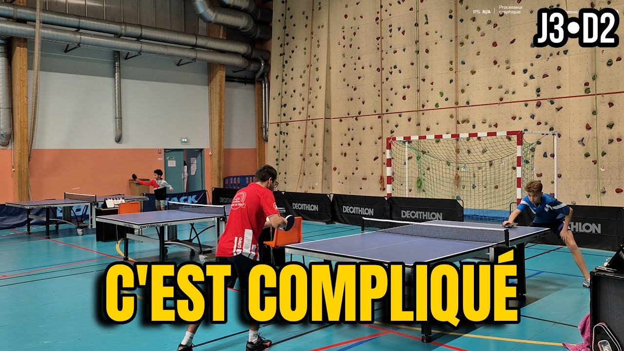 🏓 Tennis de Table D2 – Journée 3 | VS Drancy JA