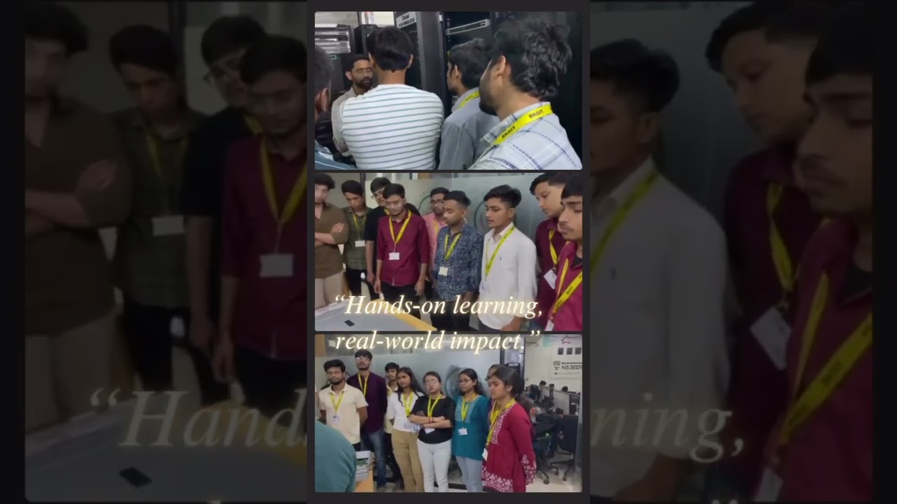 🎓 RKGIT x NS3EDU | Industrial Visit