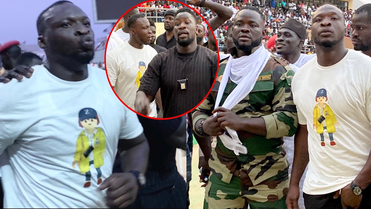 Le Show de Ama baldé, Boy Niang 2 et Eumeu Sene au stade lors du combat Sokh vs Franc…..