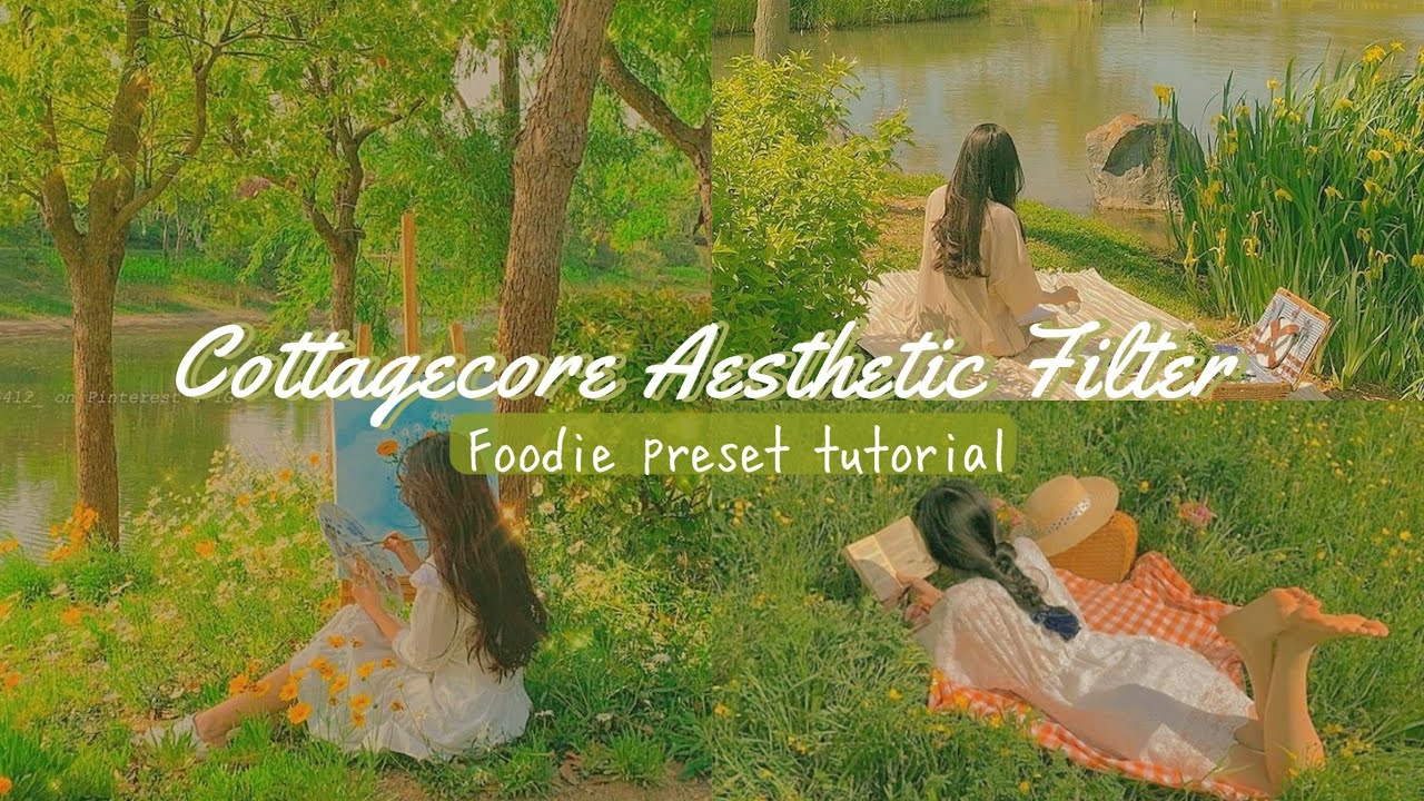 Foodie preset tutorial || Cottagecore filter aesthetic