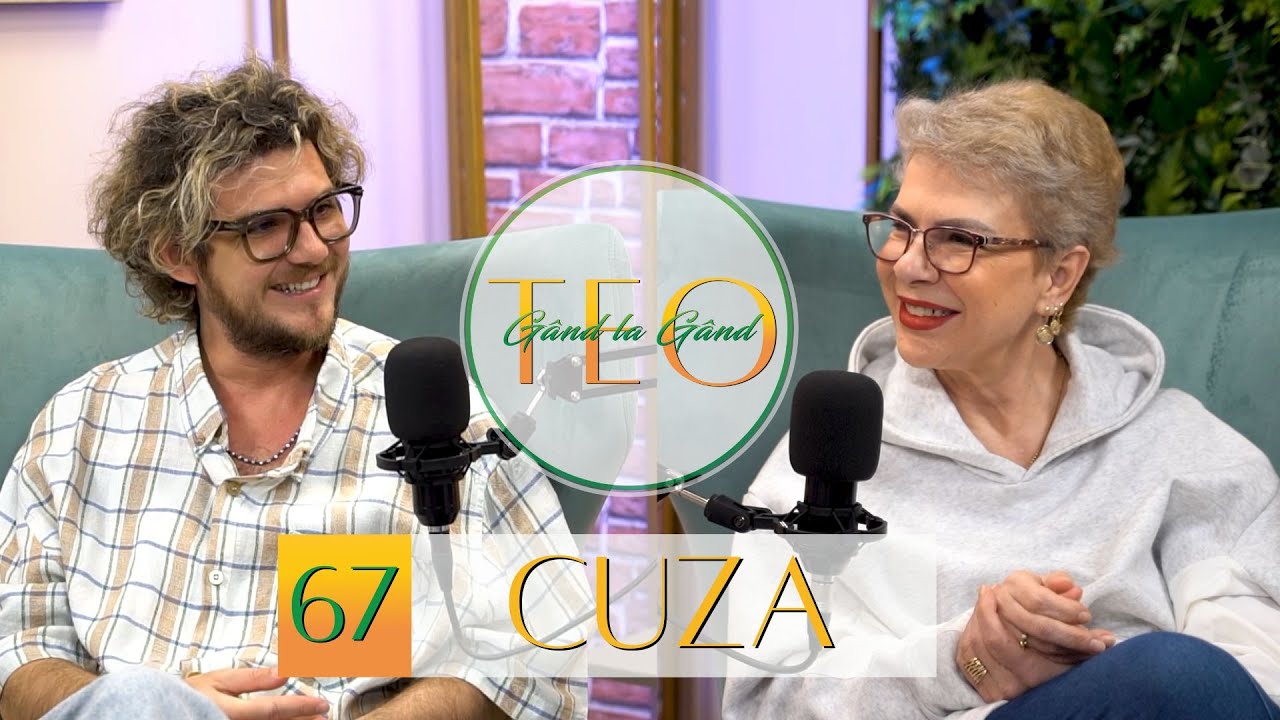 CUZA: “Mi-a fost rușine cu mama. E un lucru extrem de dureros.” #podcast #gandlagandcuteo #ep67