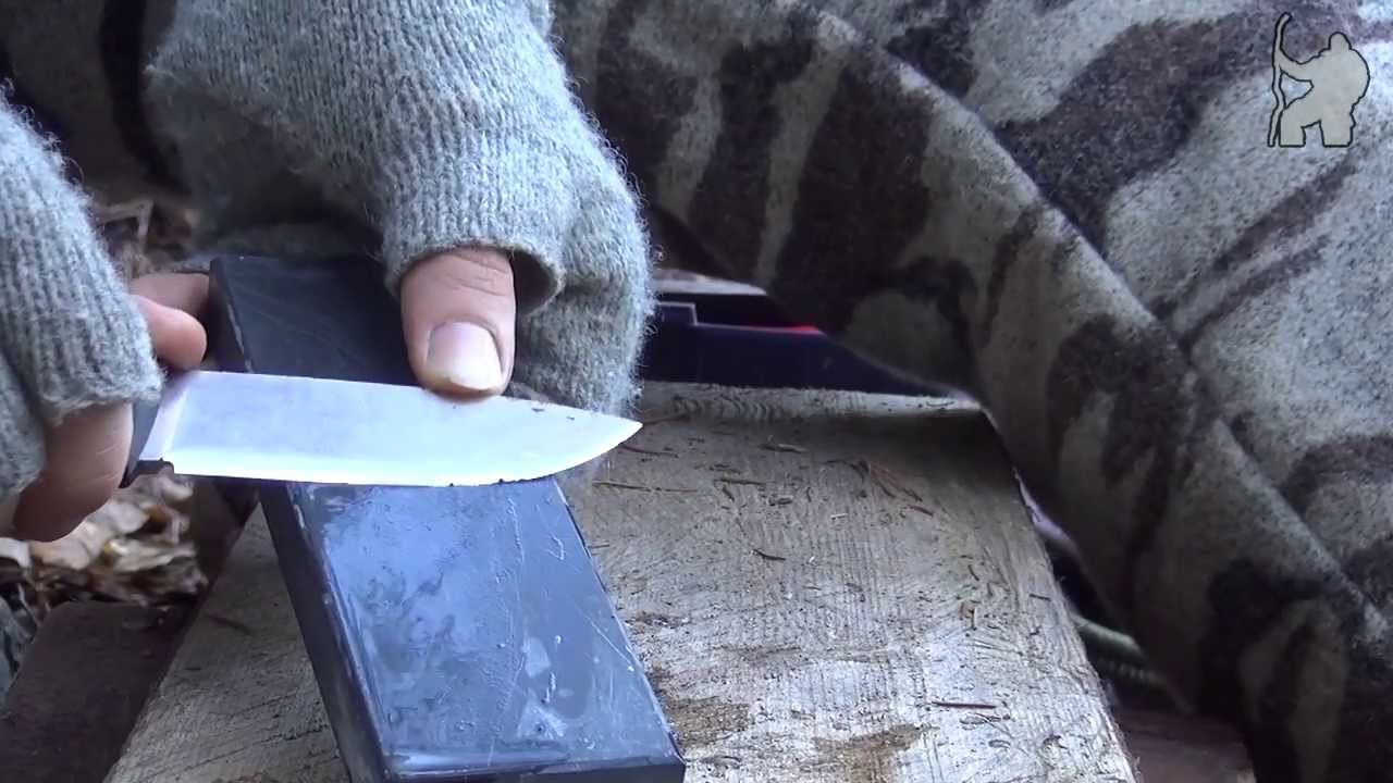 Vedlikehold: Knivsliping 1 - Steinbryne