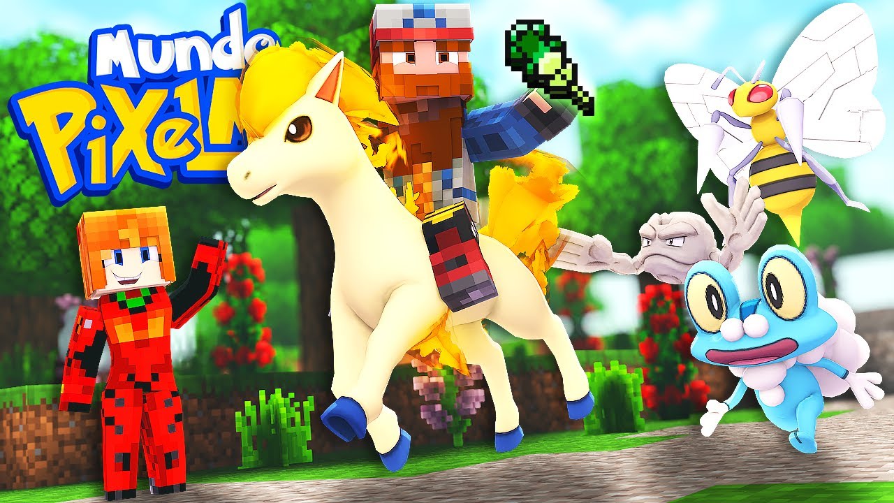 MI EQUIPO POKEMON VS GIMNASIOS - MUNDO PIXELMON 2  EP: 2
