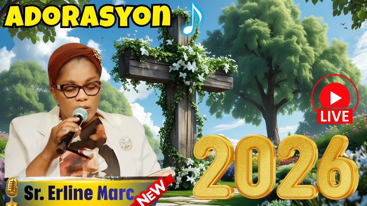 Psalmiste Erline Marc 🙏 Mwen Konnenl Vivan ✝️ Men Adorasyon Mwe🎶Haitian Gospel 2026 #livestream