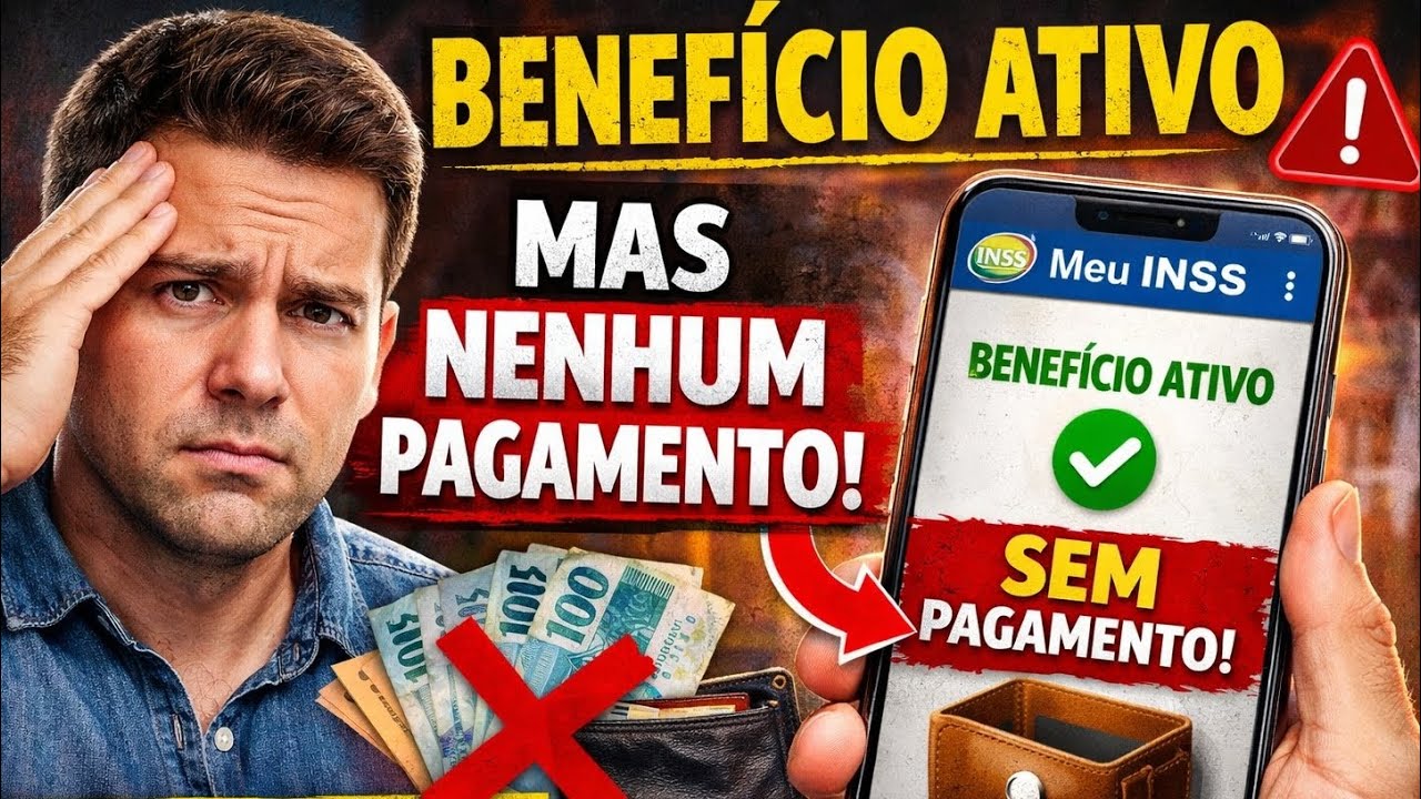 🚨 Benef&iacute;cio ATIVO - Mas Nenhum Pagamento! - O QUE EST&Aacute; ACONTECENDO