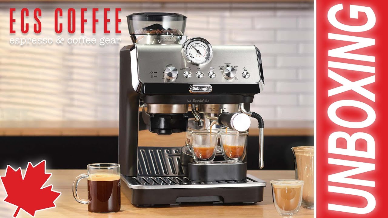Распаковка DeLonghi The Art Specialist