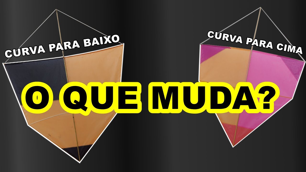 Pipa VARETA CURVA para CIMA ou VARETA CURVA para BAIXO - QUAL É A DIFERENÇA | Escola de Pipeiros