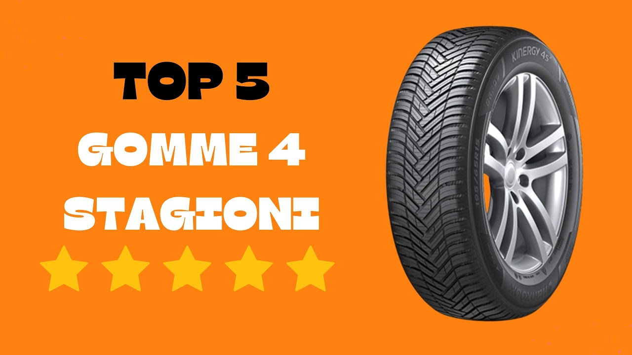 Top 5 Gomme 4 Stagioni: Sicurezza e Performance nel 2024