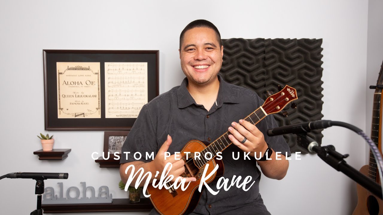 Custom Petros Ukulele | demo by Mika Kane