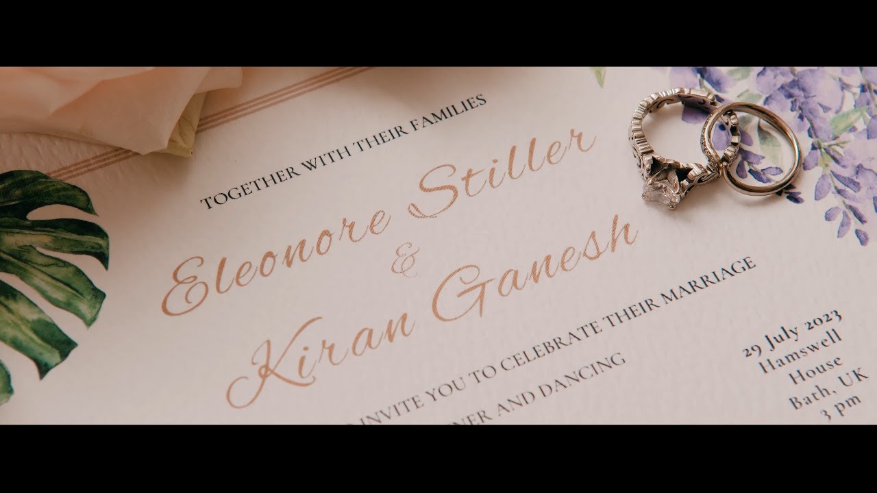 Hamswell House Wedding // Eleonore & Kiran // The Wedding Film