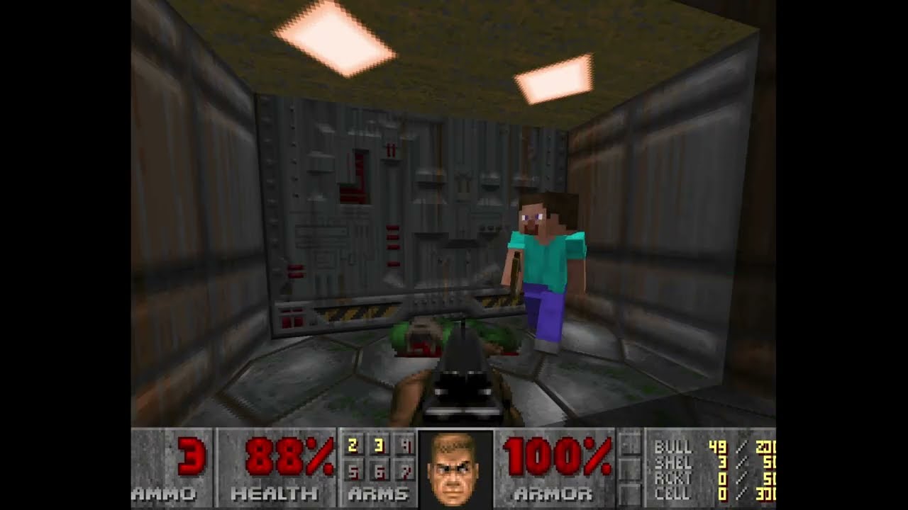 Latte Doom v0.10 - Letting Steve play Doom