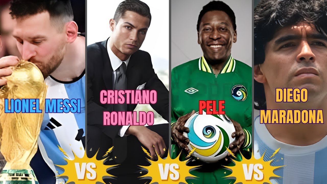Messi vs Ronaldo vs Pele vs Maradona — The GOAT Lie Ends Here