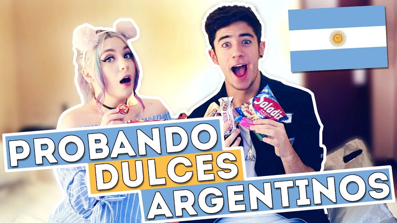 ¡Probando DULCES ARGENTINOS por primera vez! Ft. Kevsho
