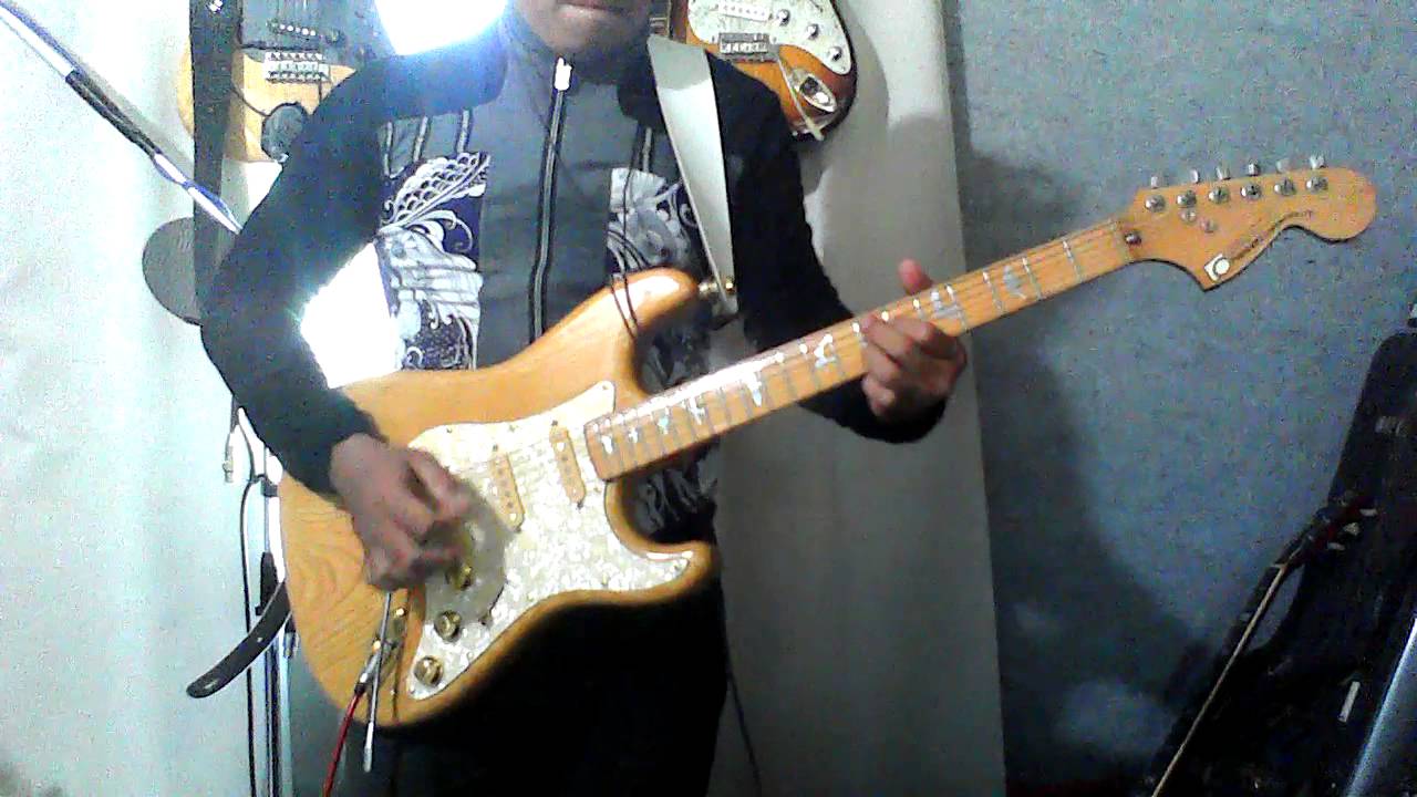 Fernandes Stone Logo Stratocaster Demo