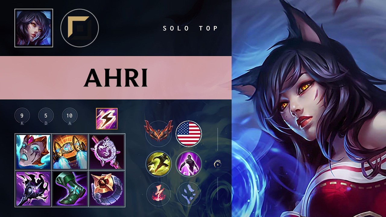 Ahri Top vs Jax - NA Grandmaster Patch 26.09
