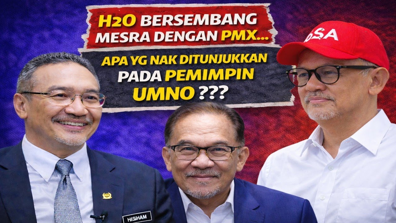 H2O bersembang mesra dengan PMX, apa yg nak ditunjukkan pada pemimpin UMNO ???