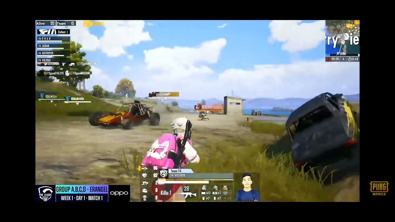 F4 VOLTRUX wiped out XB BLOOD LEGION squad | PMPL S3 HIGHLIGHTS