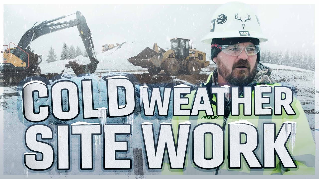 Conquering the Cold: Installing Underground Stormwater Basins