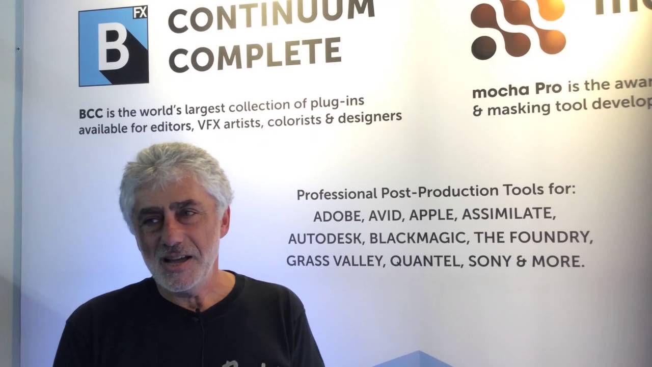 IBC 2016: Boris FX's Boris Yamnitsky