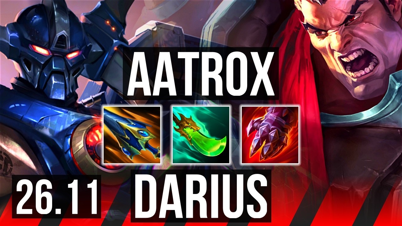 AATROX vs DARIUS (TOP) | EUNE Master | 26.11