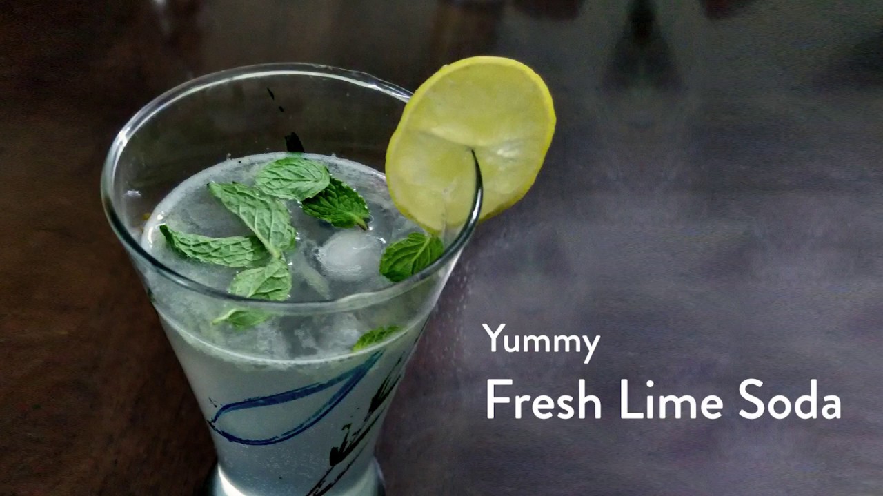 Fresh Lime Soda Sweet & Salt - Restaurant Style, Quick & Easy Refreshing Drink