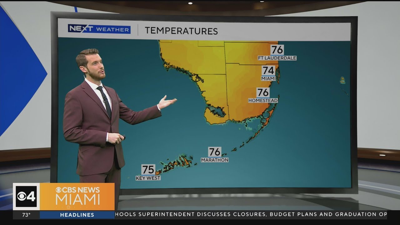 South Florida nears record heat for Sunday and early next week ahead of major cooldown