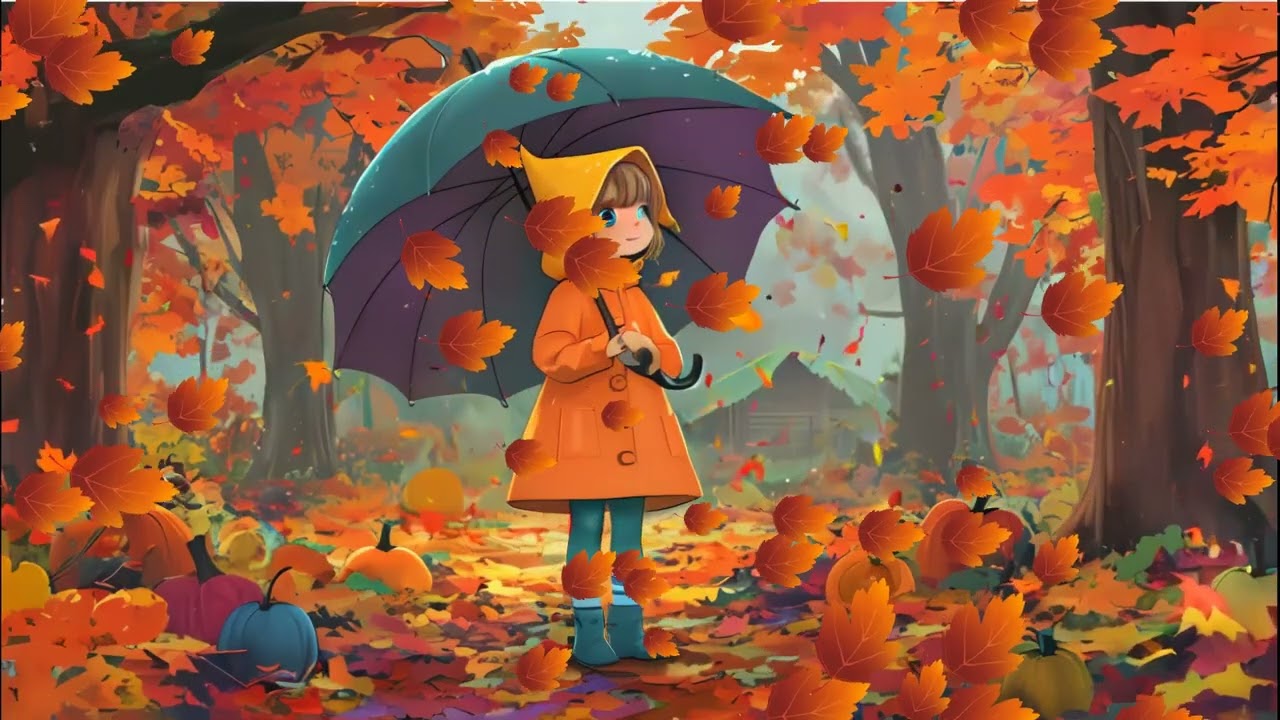 🌞 Pesnička pre deti  🌞 Jeseň,  Animovan&eacute; video , Slovak kids songs, Spievanky od Pavla