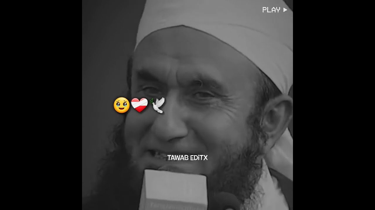 Repost Must Request~🥀🖤#tariqjameel #islamicposts #foryou #fyp #1millionaudition