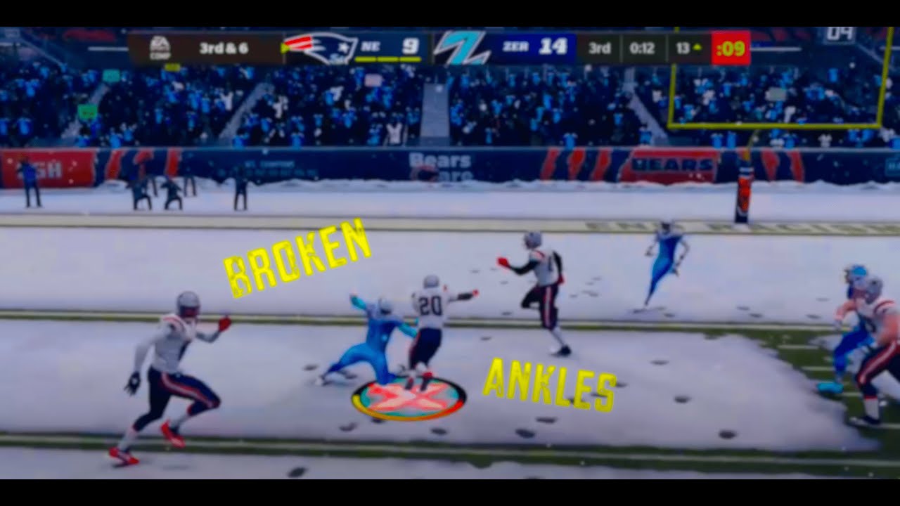 Barry Sanders With A CRAZY Ankle Breaker!!! Madden 22. #shorts