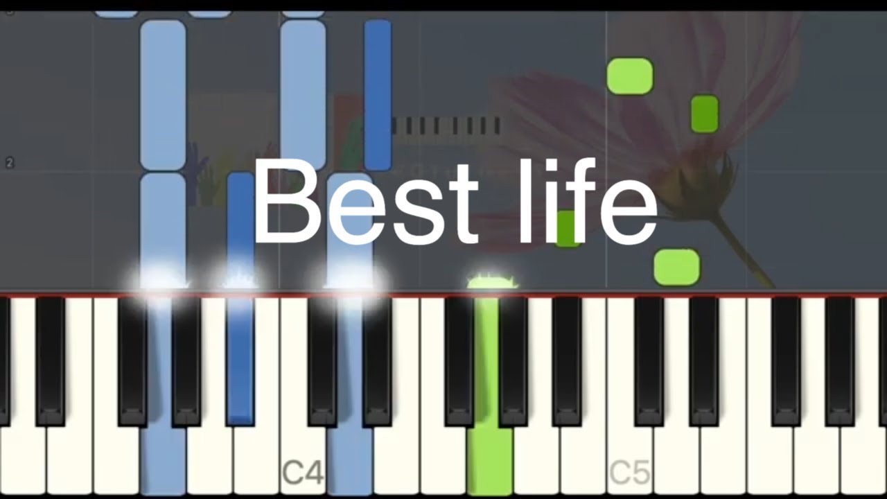 Naps Gims - Best life - Easy piano tuto