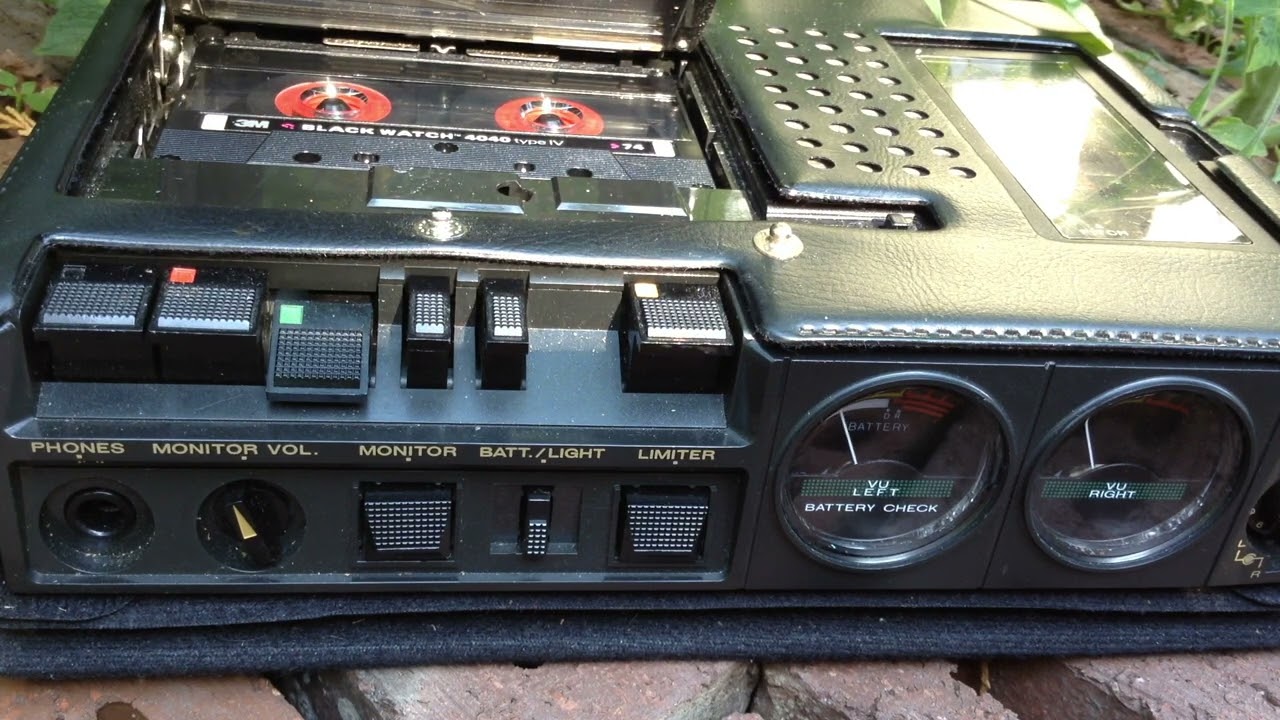 Marantz PMD 430 Plays a Black Watch