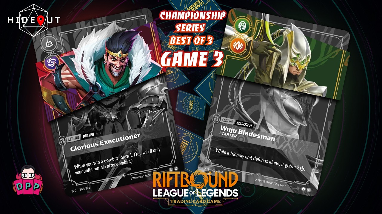 Riftbound - Draven Vs Master Yi - Rengar Trophy Hunter!