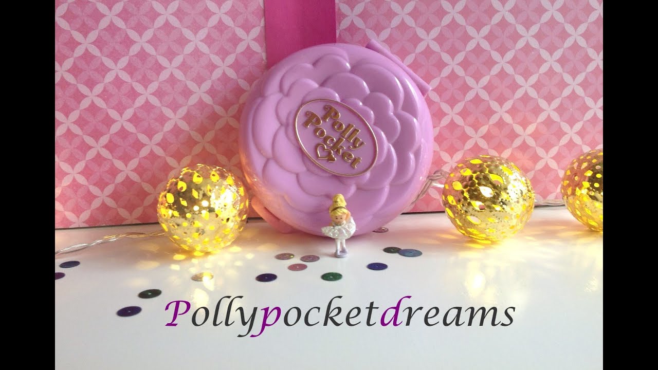 🎀🌸🌠 Polly Pocket Vinatge Ballerina Polly 1993 💕🎀💕☄ 100% Complete Mini Classic