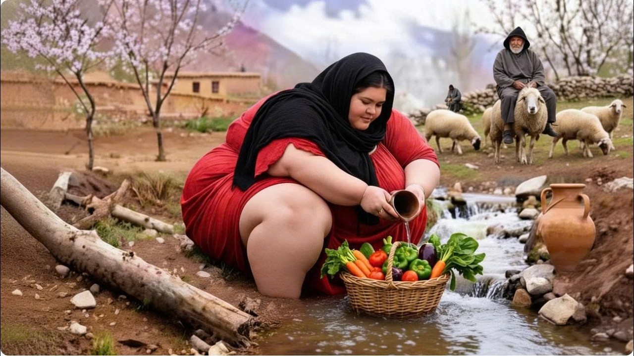 Living in an Afghan Mountain Village | Traditional Routines, Cooking, and Village Life