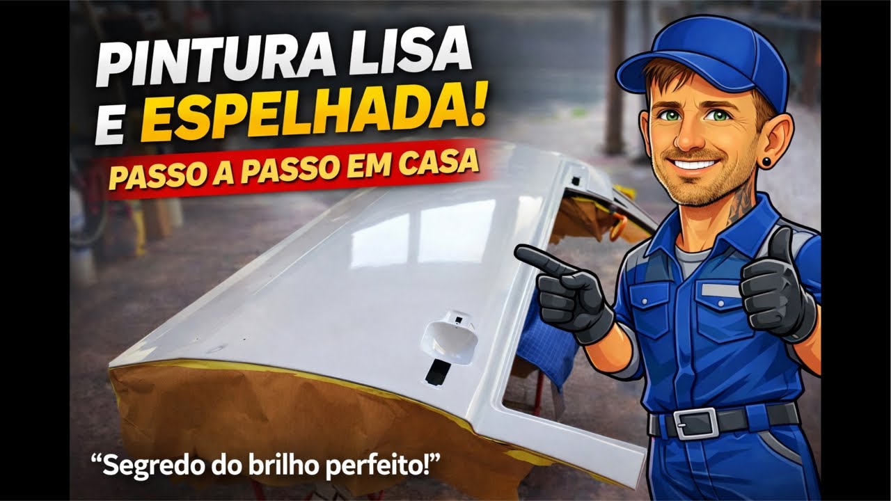 👉 Como Fazer Pintura Automotiva Lisa e Espelhada Passo a Passo (Sem Segredos)