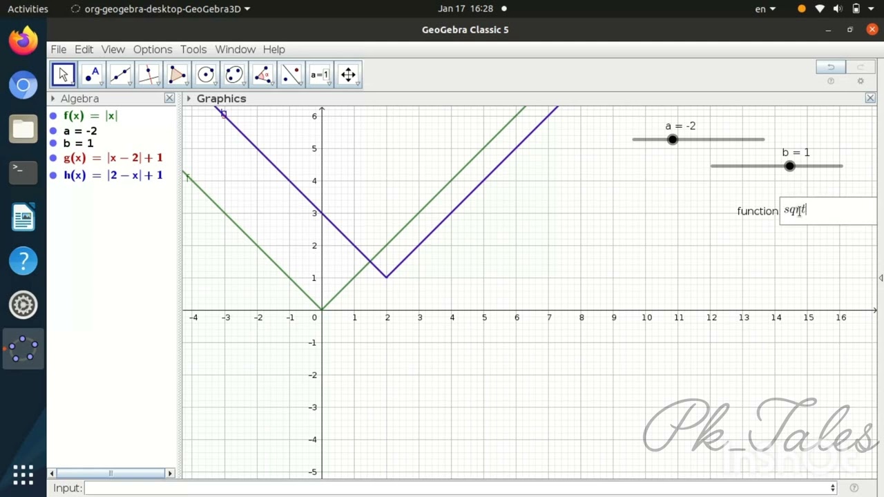 Lab 2: Shifting of graph (plus one)#plustwopractical  #maths #mathspractical #keralaeducation 