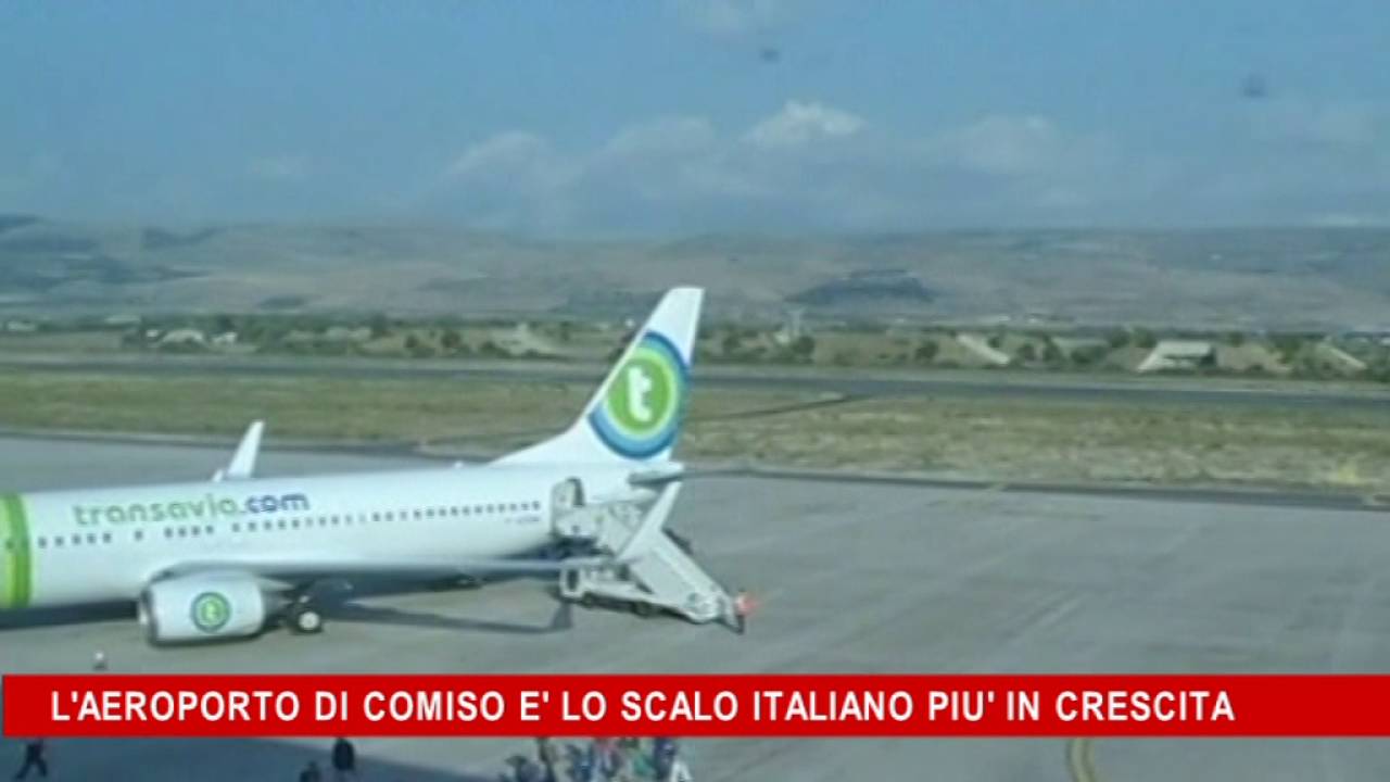 L'aeroporto di Comiso è lo scalo Italiano più in crescita