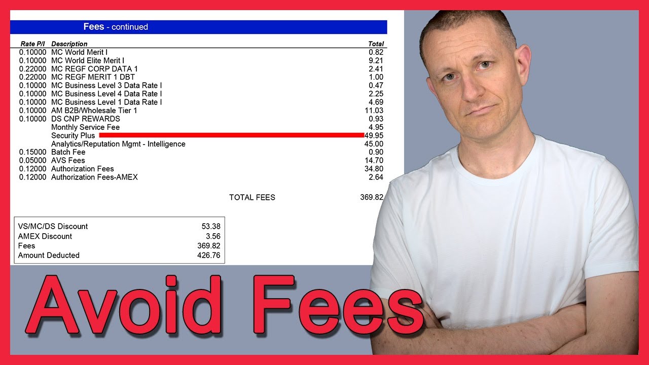 Payment Processing Fees - Save $1,000 a year