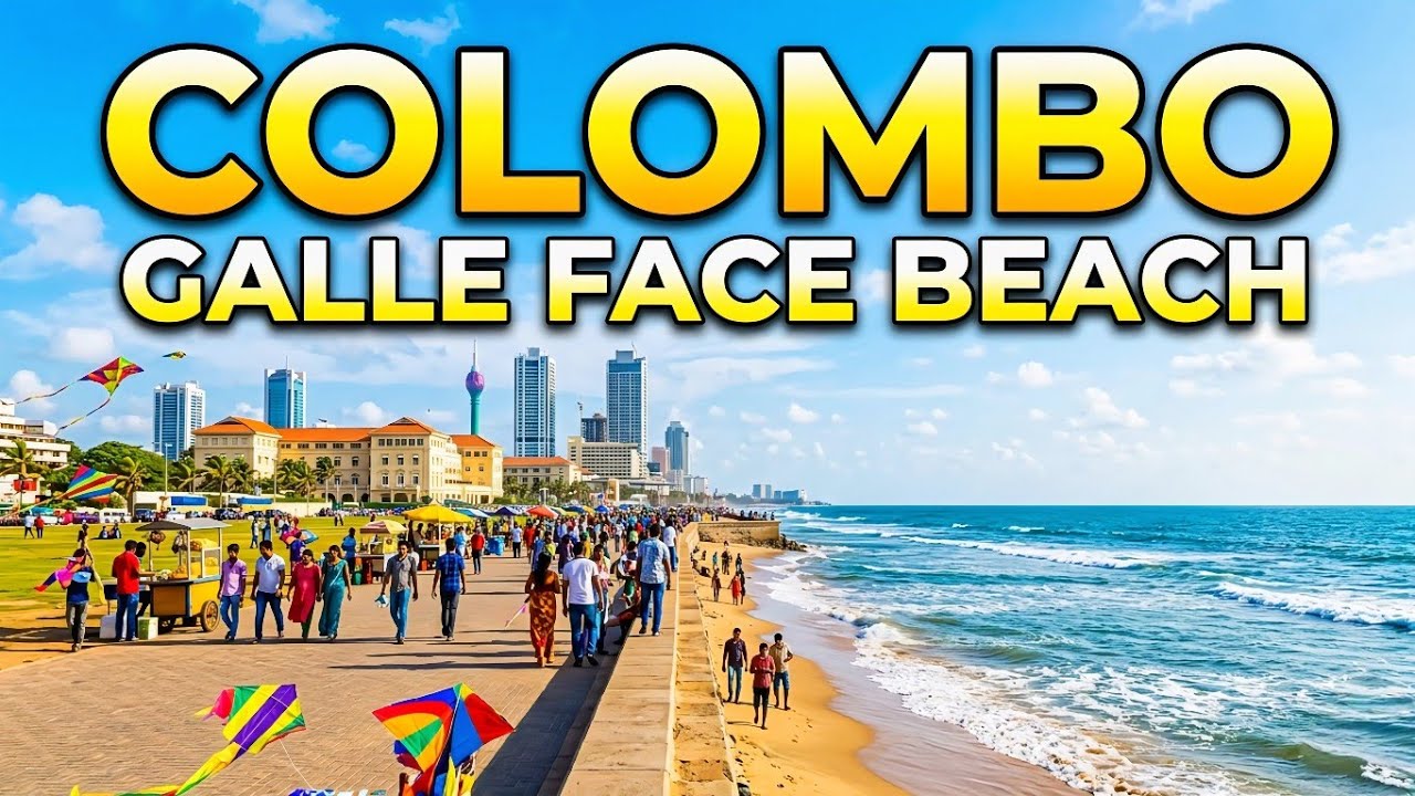 Pettah to Galleface Beach | Colombo | Srilanka 