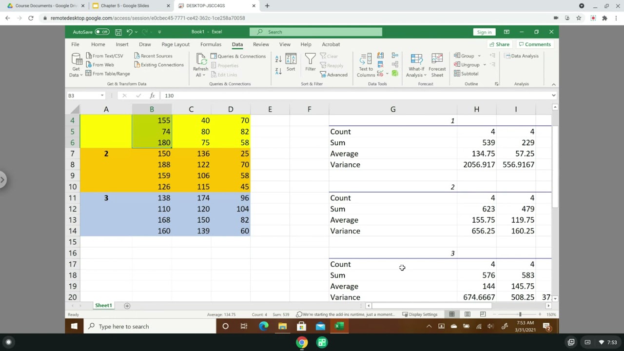 ANOVA: Two Factor with replication, Residuals Analysis, and Tukey Test