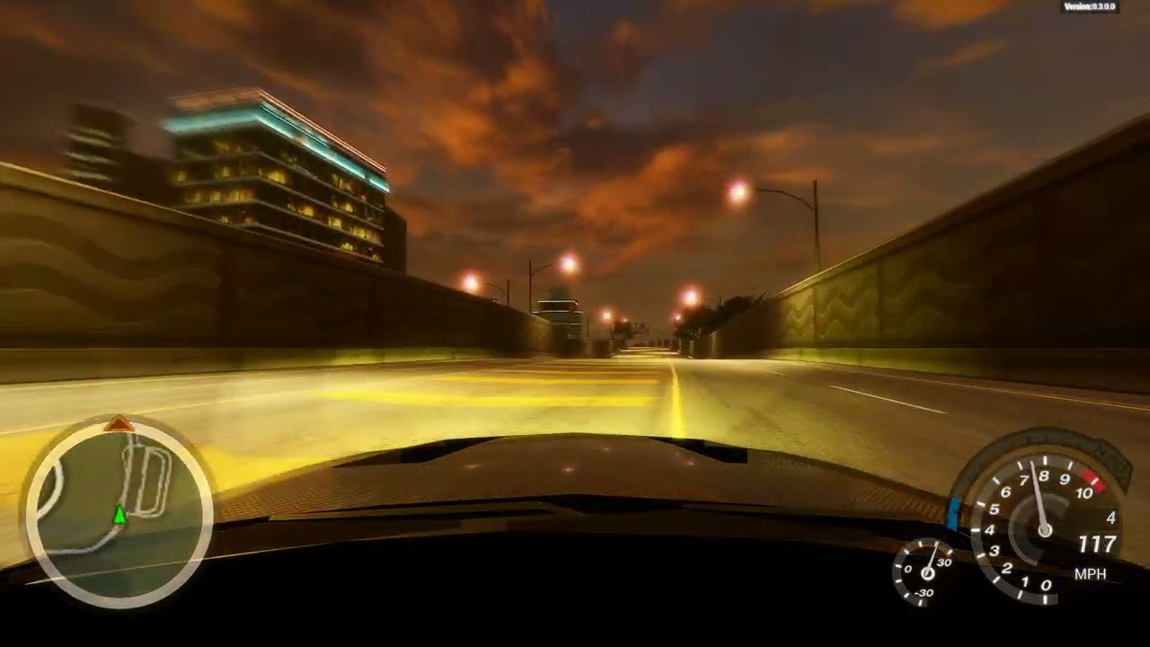 Nissan Skyline R34 Top Speed Test - NFS Underground 2 Unreal Engine 5 Tufu