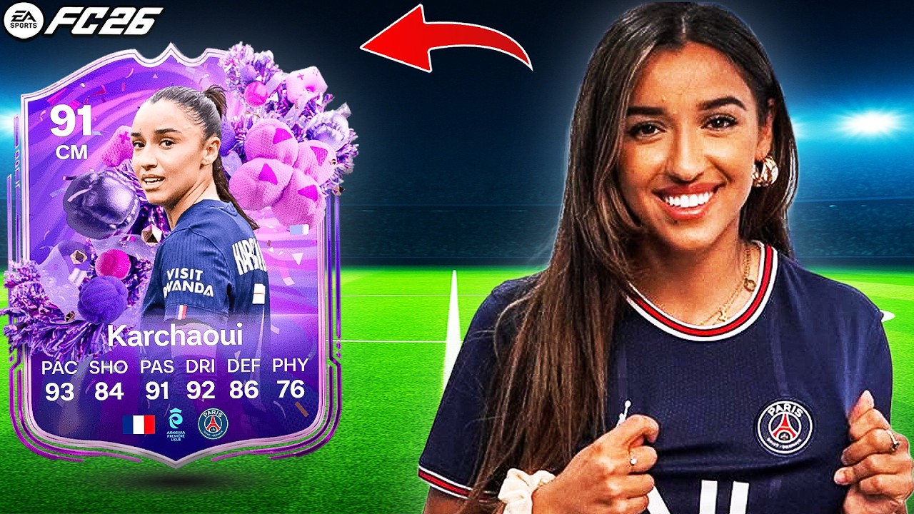 SAKI😍 91 СМ День рождения FUT Сакина Карчауи ФК Обзор 26 игроков