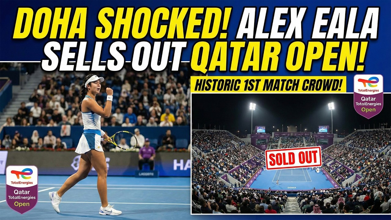 SHOCKING! Alex Eala SELLS OUT Qatar Open Stadium! 🇶🇦😱 Whole Doha SPEECHLESS!