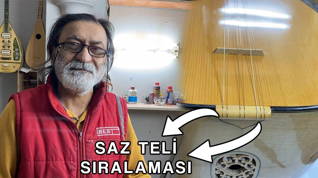 SAZ TELİ SIRALAMASI | Bağlama Teli Sıralaması Nasıl Olmalıdır? #yapraksazevi