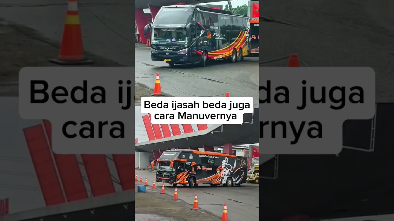 Begini cara manuver bus 😱 #bus #busmania #fyp #bussid