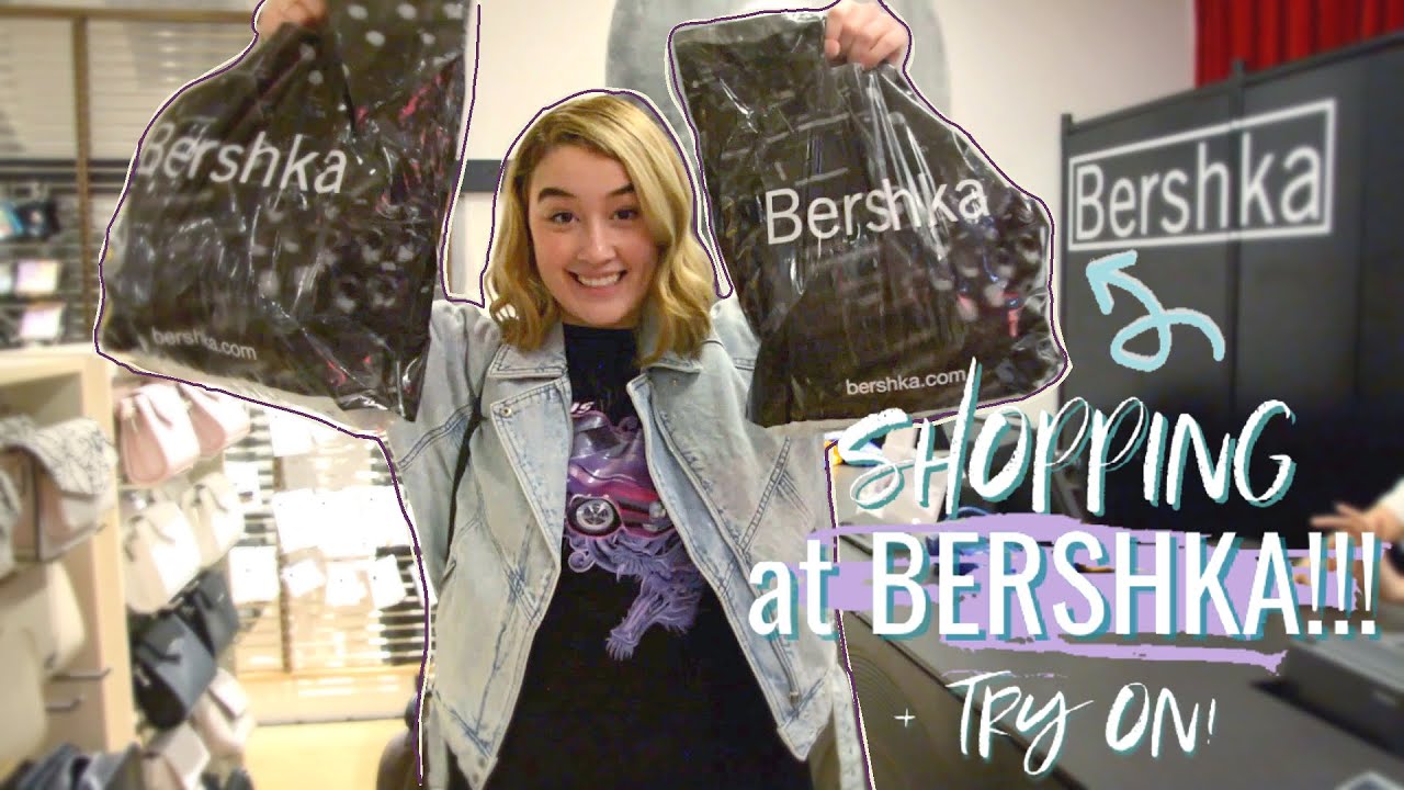 I'M BACK! Shopping at BERSHKA & trying out outfits!! | Natasha Ryder