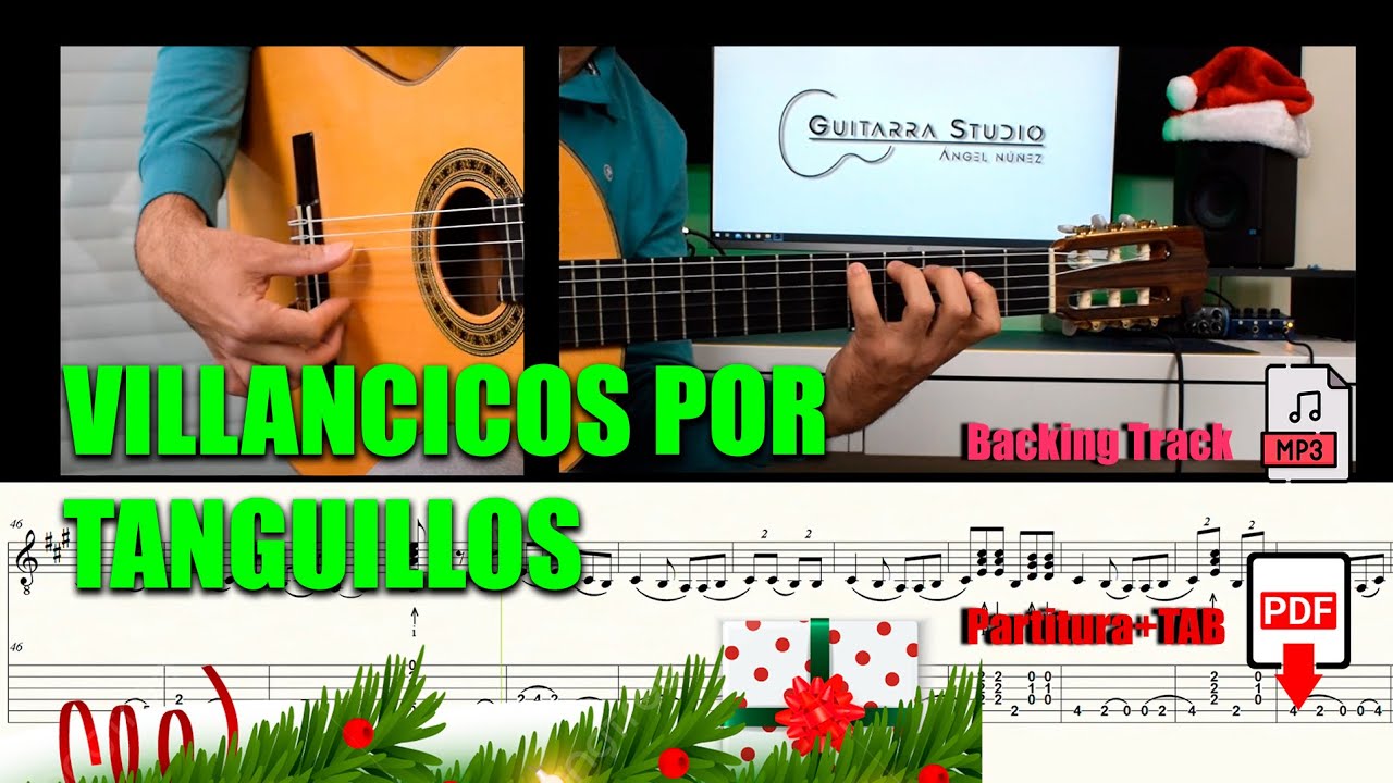 VILLANCICOS por TANGUILLOS / Partitura + TAB (PDF)