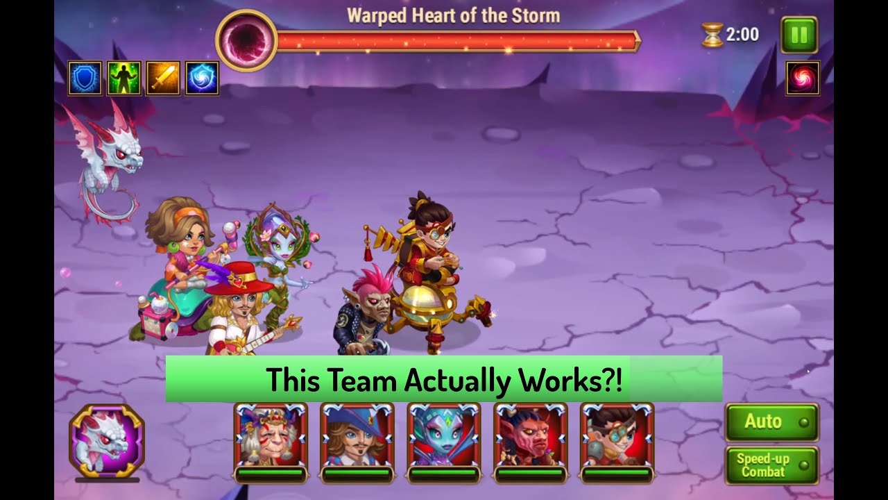 Hero Wars — Stonecold is the Best Team for Great Storm?!